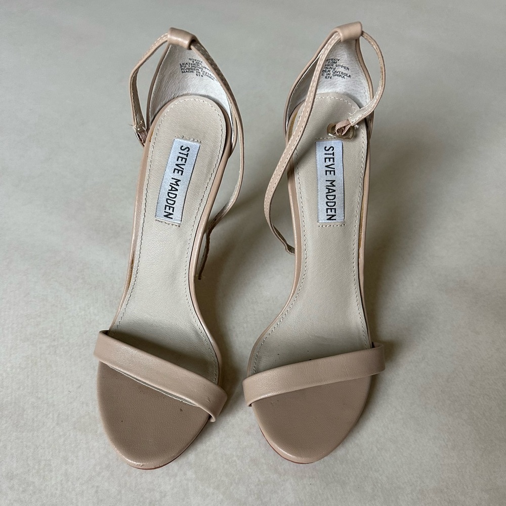 Steve Madden Stecy heels nude women’s size 7.5